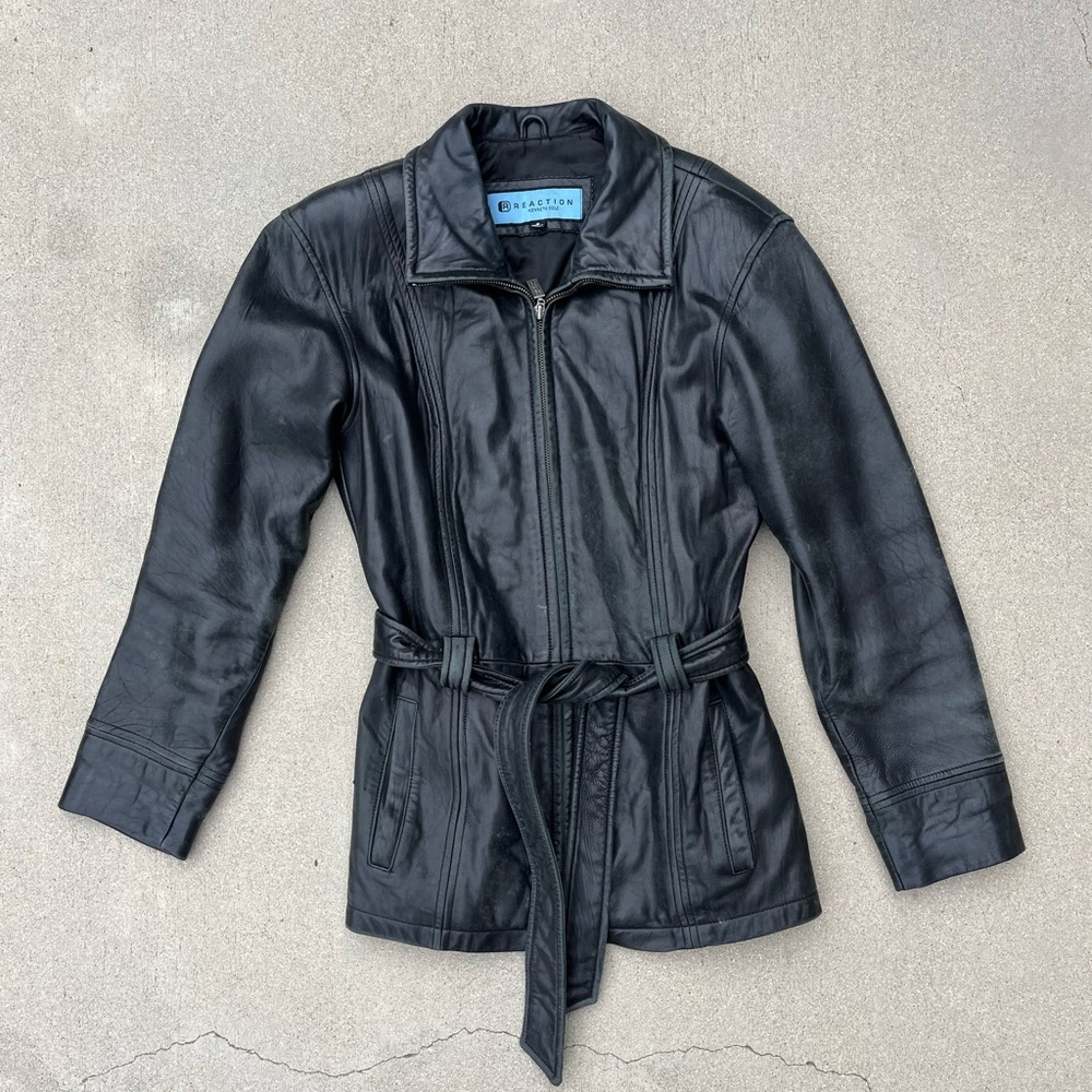 Vintage Kenneth Cole Soft Leather Jacket!